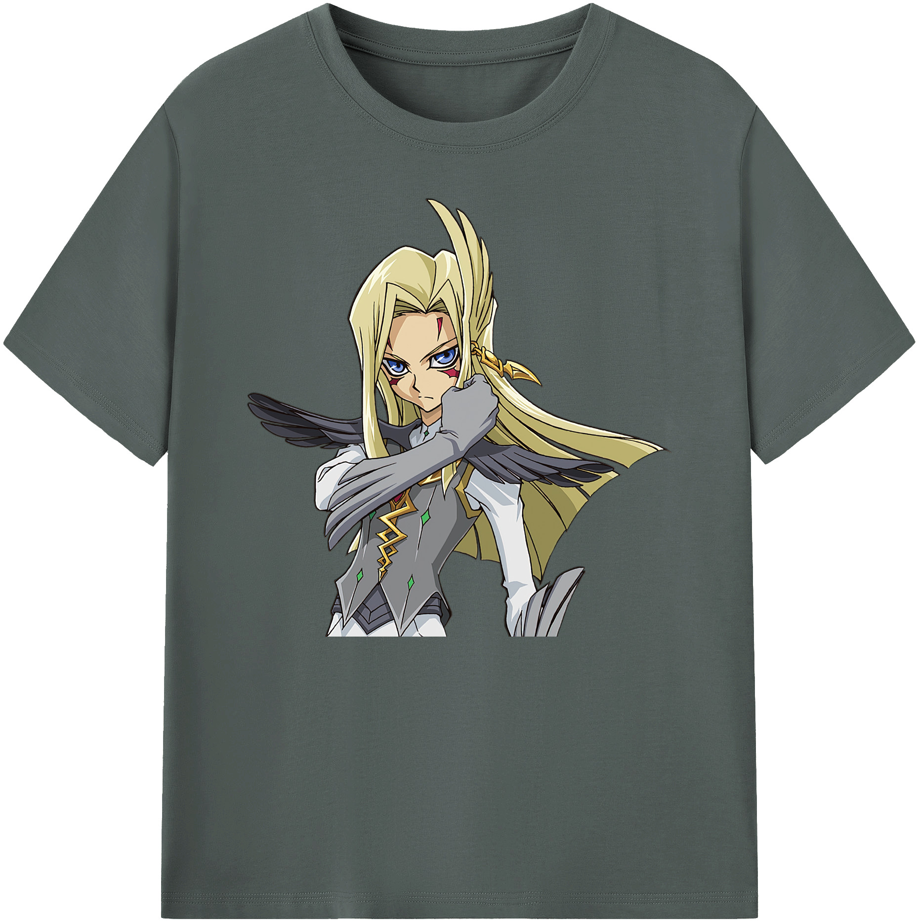 （画像用） 遊☆戯☆王 Yu-Gi-Oh! 綿100％ メンズ半袖Tシャツ｜肌触りやわらか＆通気性